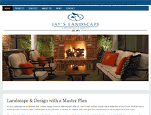 Tablet Screenshot of jayslandscape.biz